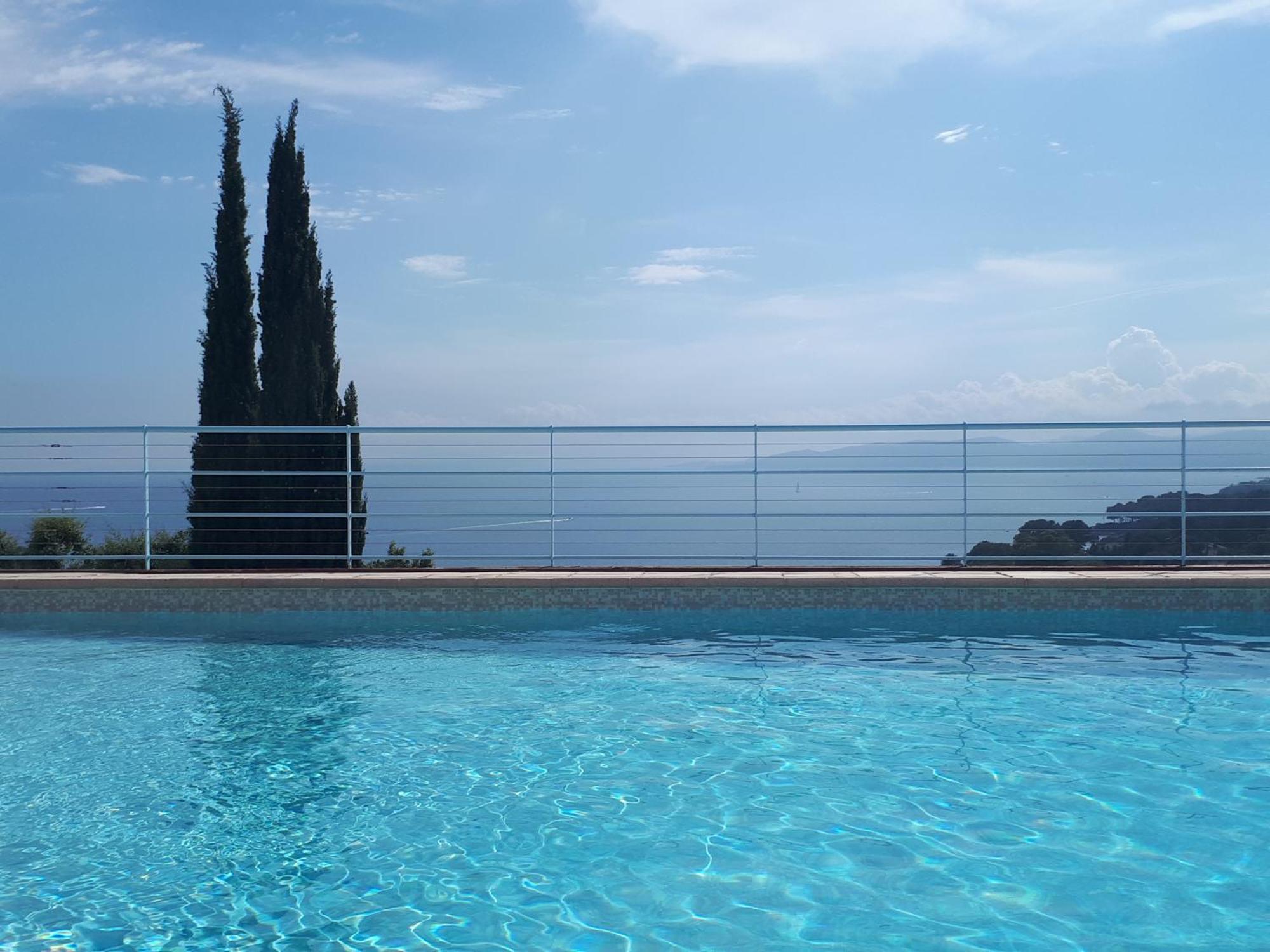 Duplex, Vue Panoramique Sur La Mediterranee, Piscine, Garage Saint-Raphaël Exterior foto